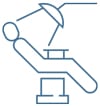 dentist chair icon Dentist chairs - best dentist in niagara falls ontario
