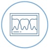 teeth on screen icon - niagara dental clinic